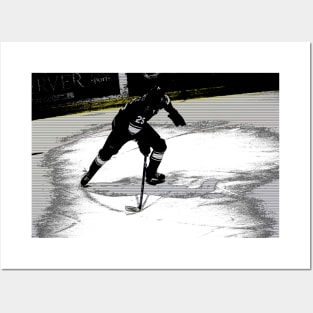 On the Move - Hockey Player Posters and Art